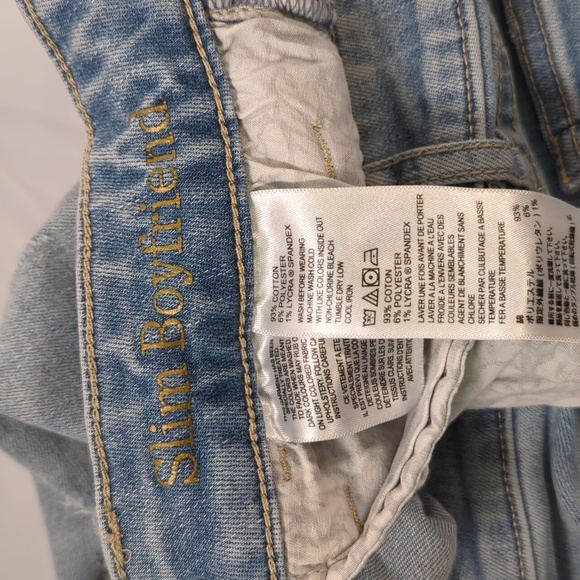 Tommy Bahama women slim boyfriend blue jeans size 30 x 29 - Picture 5 of 11